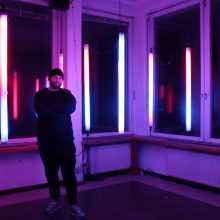 Lichtinstallation Tobias Schermann