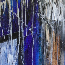 Acrylbild  "MONSUN"   60x100