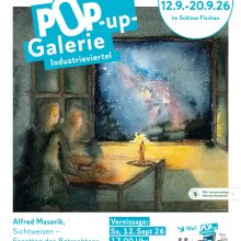 Ausstellungsplakat "Sichtweisen-Facetten des Betrachtens"
