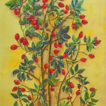 Öl auf Leinen, 60x35 cm