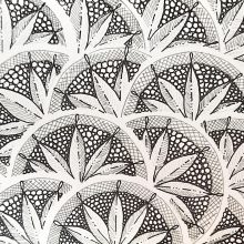 Zentangle-Grußkarte