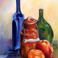 Stillleben Acryl 40x60  1-18