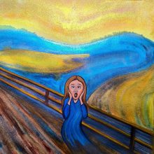 Entsetzen - Der Schrei der Frau