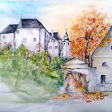 Schloss Albrechtsberg a.d.Krems  30x40 2-16
