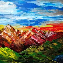 An Evening In The Mountain