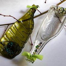 Glas im Fusingverfahren verformt