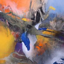 dream 1, 2017, acryl 80x100