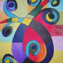 Othello - Acrylmalerei