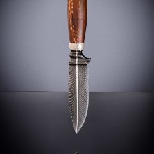 Federdamast Jagdmesser  