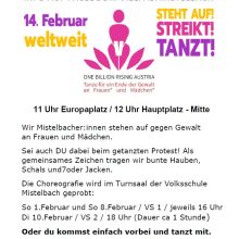 Tanz mit gegen Gewalt an Frauen und Mädchen*